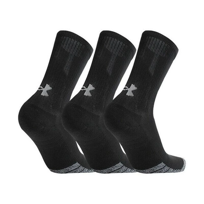 Meia Under Armour Heatgear Tech Crew Unisex Preto