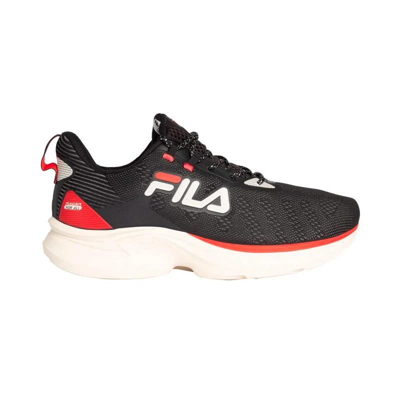 Tênis Fila Racer For All Masculino Preto/Vermelho