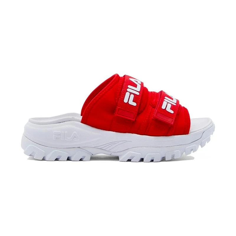 Chinelo Fila Feminino Outdoor Slide Vermelho