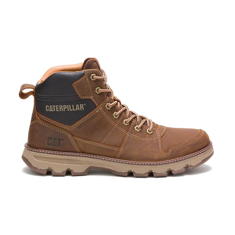 Bota Caterpillar Masculino Meridian Waterproof Marrom Escuro