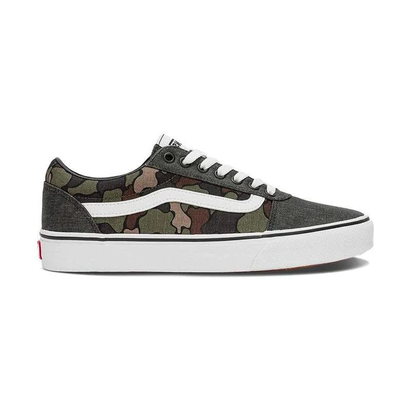 Tênis Vans Ward Low Skate Unisex Verde/Camuflagem
