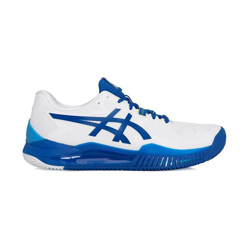 Tênis Asics Gel-Resolution 8 Clay Masculino Branco