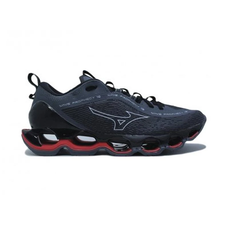 Tênis Mizuno Wave Prophecy 13 Masculino Preto/Vermelho