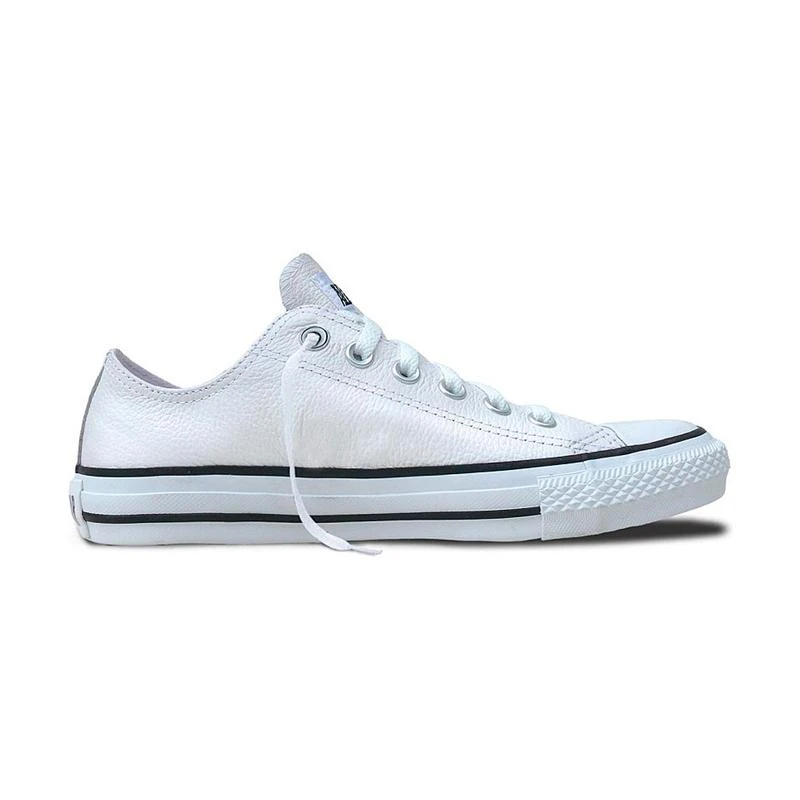 Tênis Converse Unisex Chuck Taylor All Star  Leather Ox Branco