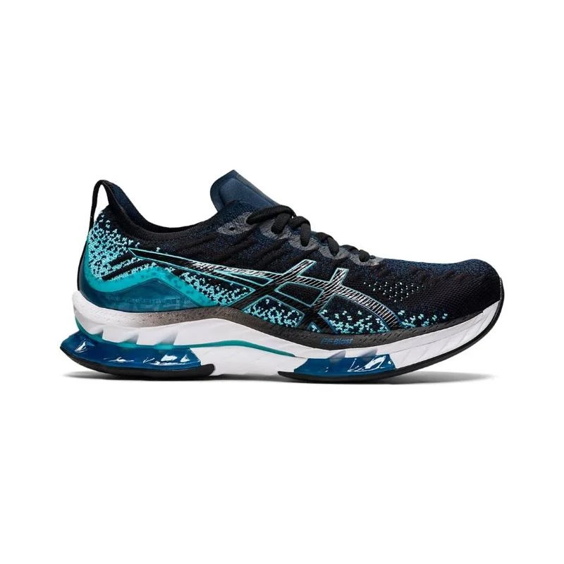 Tênis Asics Gel Kinsei Blast Masculino Preto/Gelo Menta