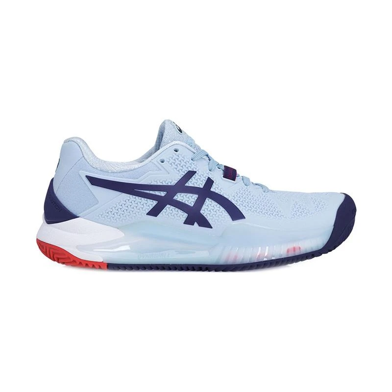 Tênis Asics Gel-Resolution 8 Clay Feminino Cinza