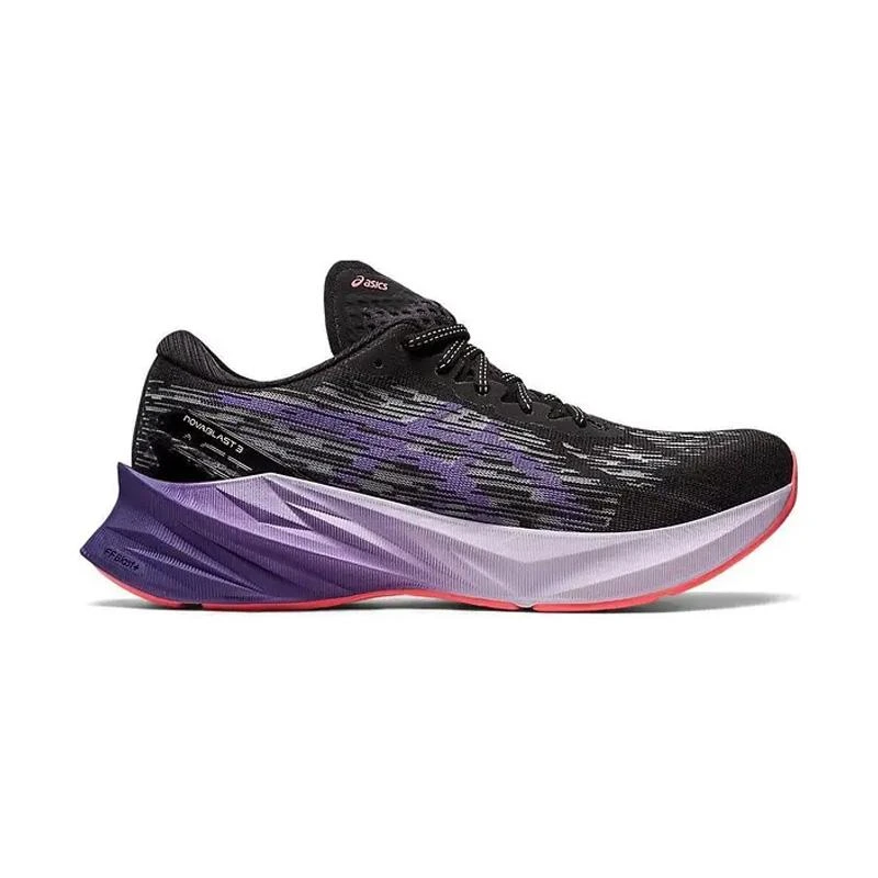 Tênis Asics Gel Novablast 3 Feminino Preto/Roxo