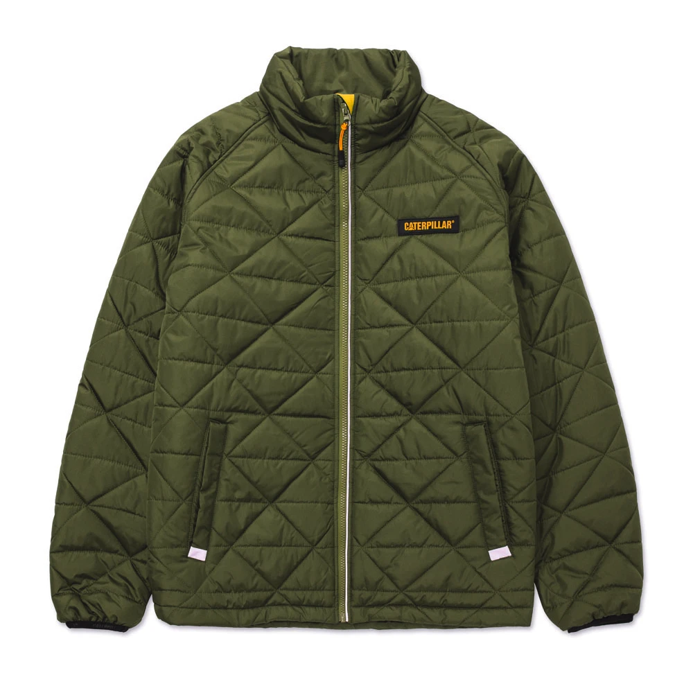 CAMPERA CATERPILLAR MEDIUMWEIGHT INSULATED QUILTED VERDE MASCULINO