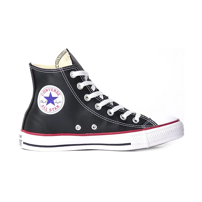 Tênis All Star Converse Chuck Taylor Cano Alto Unisex Couro Preto