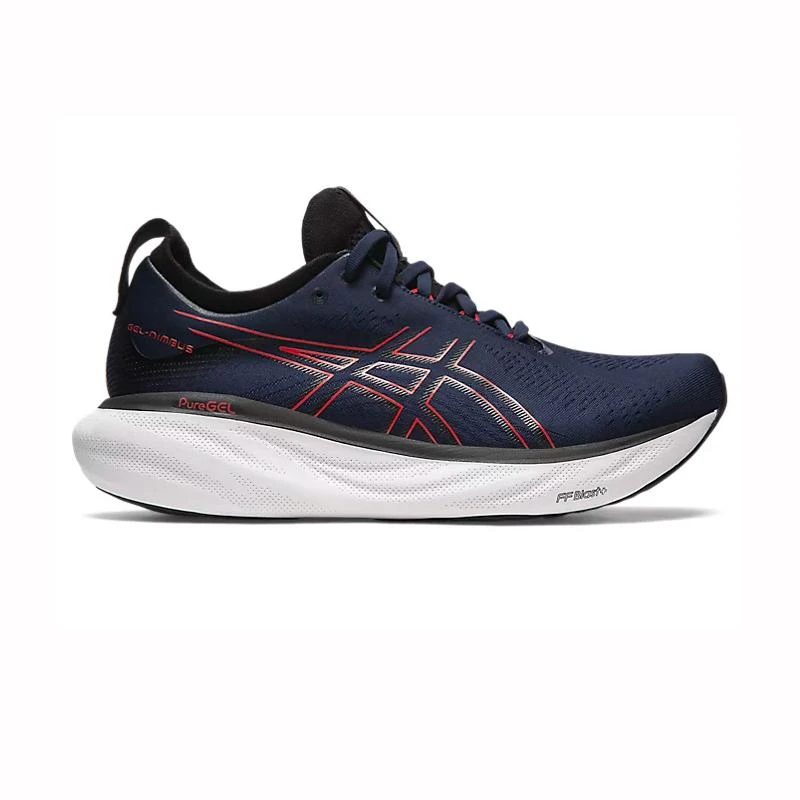 Tênis Asics Gel-Nimbus 25 Lite Masculino Azul/Vermelho