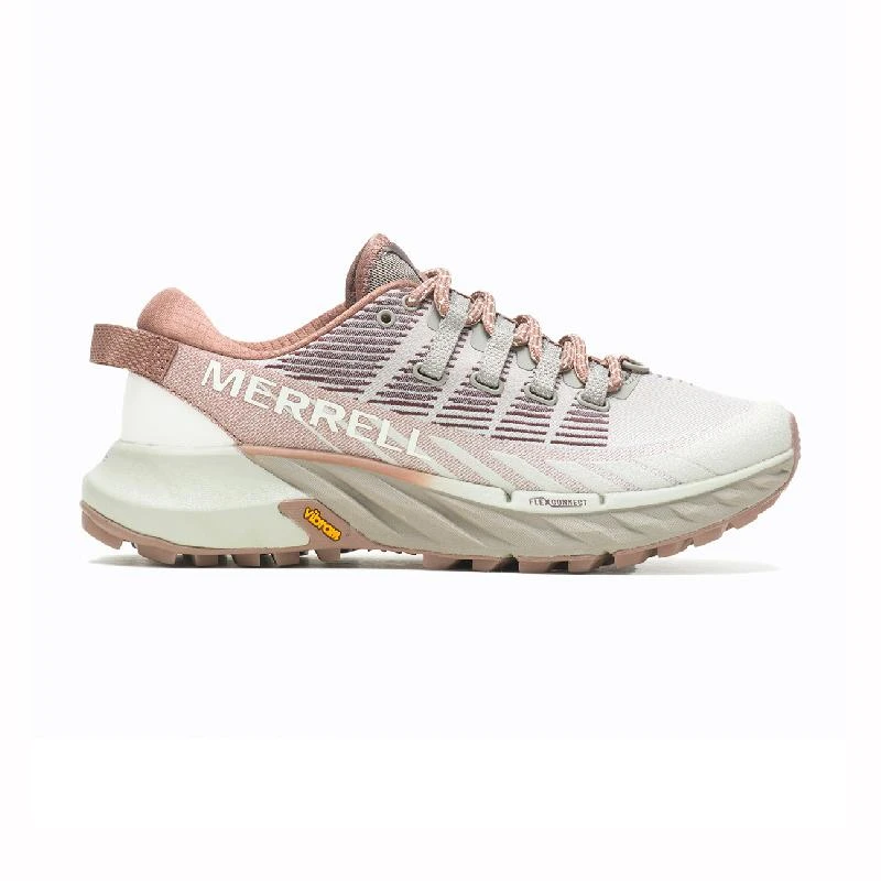Tênis Merrell Agility Peak 4 Trail Femenino Bege Claro
