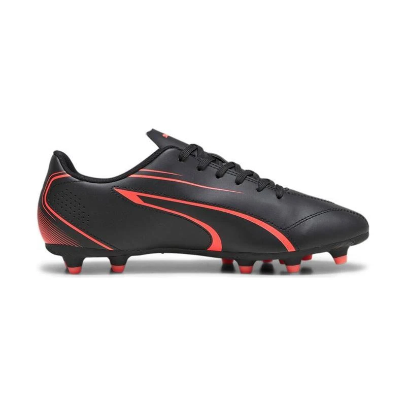 Chuteira Puma Vitora Masculino Preto/Vermelho