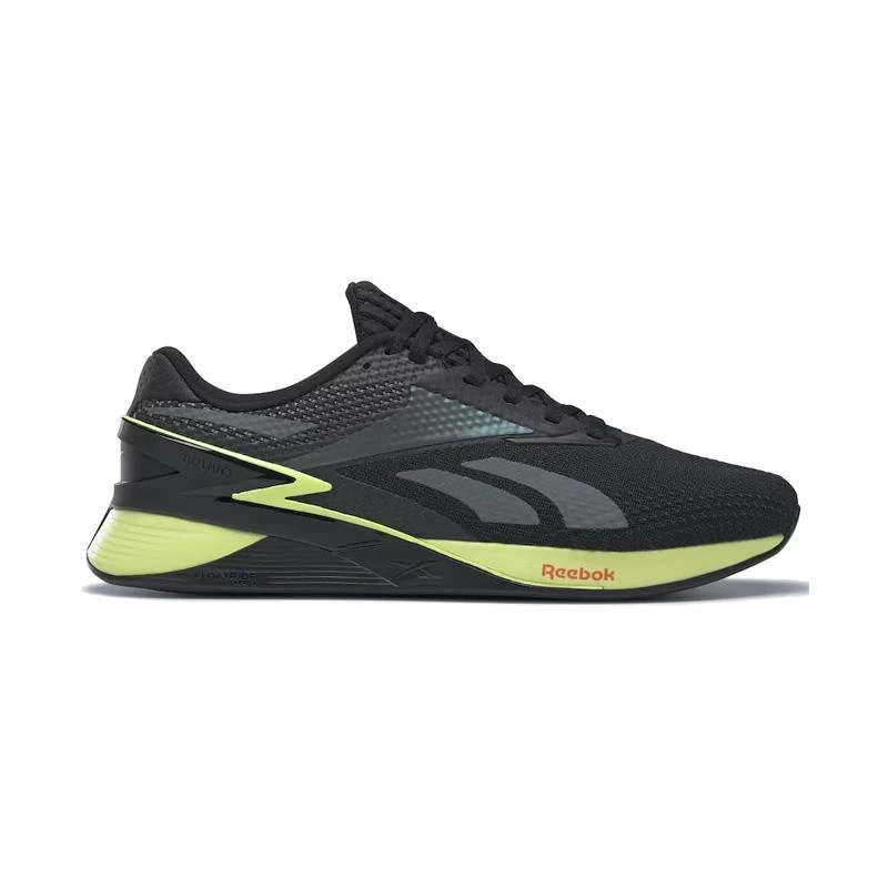 Tênis Reebok Nano X3 Masculino Preto/Amarelo
