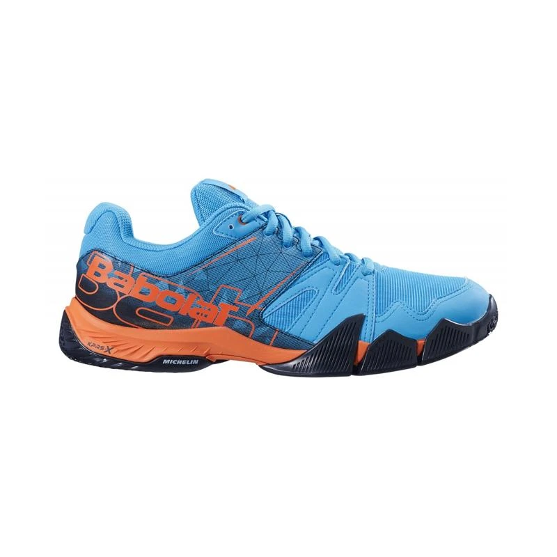Tênis Babolat Masculino Padel Pulsa Azul/Laranja 30s19689-298