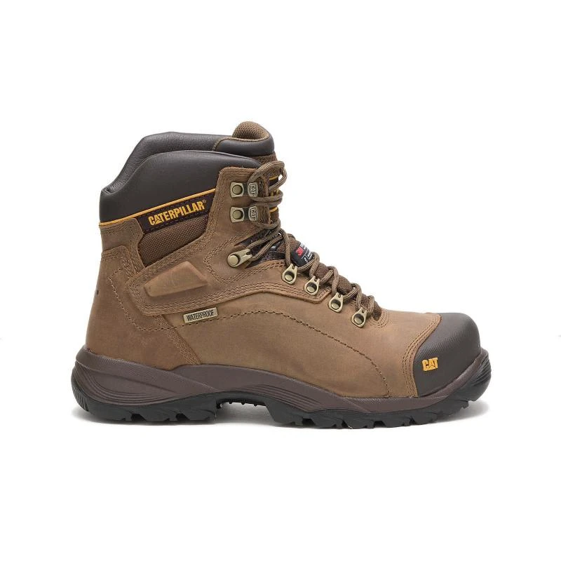 Bota Caterpillar Diagnostic Hi Waterproof Thinsulate™ Steel Toe Work Boot Masculino 
