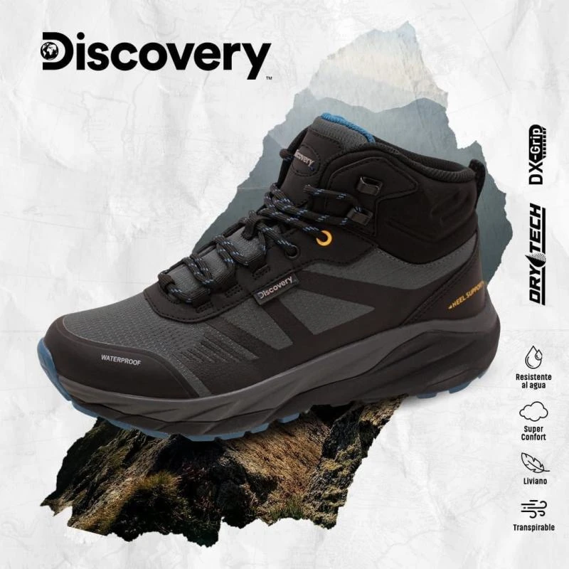 BOTA DISCOVERY PINEROCK-145KH MASCULINO WATERPROOF 