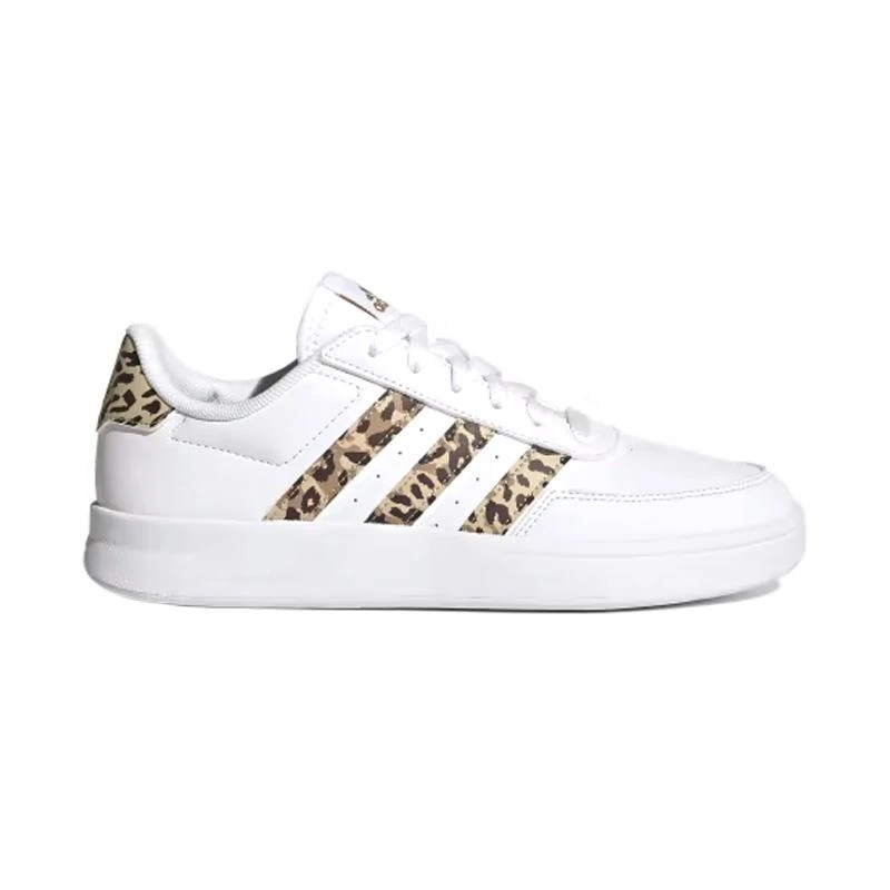 Tênis Adidas Breaknet 2.0 Feminino Branco/Animal Print