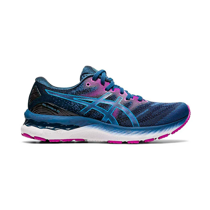 Tênis Asics Gel Nimbus 23 Feminino Azul / Roxo