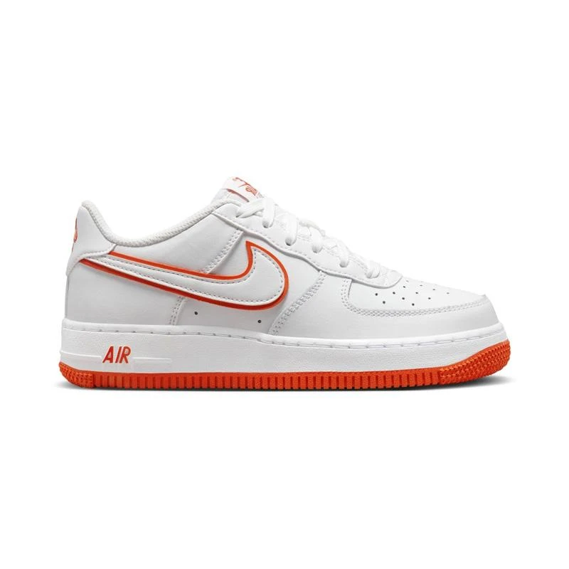 Tênis Nike Air Force 1 Feminino Branco/Laranja