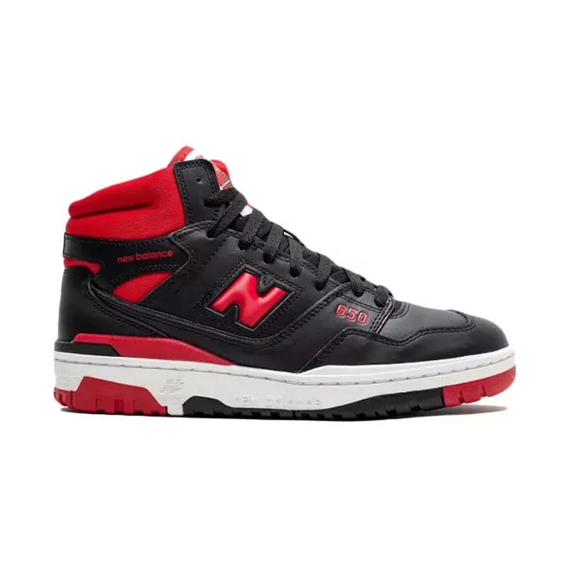 Tênis New Balance 650 Mid Masculino Cano Alto Preto/Vermelho