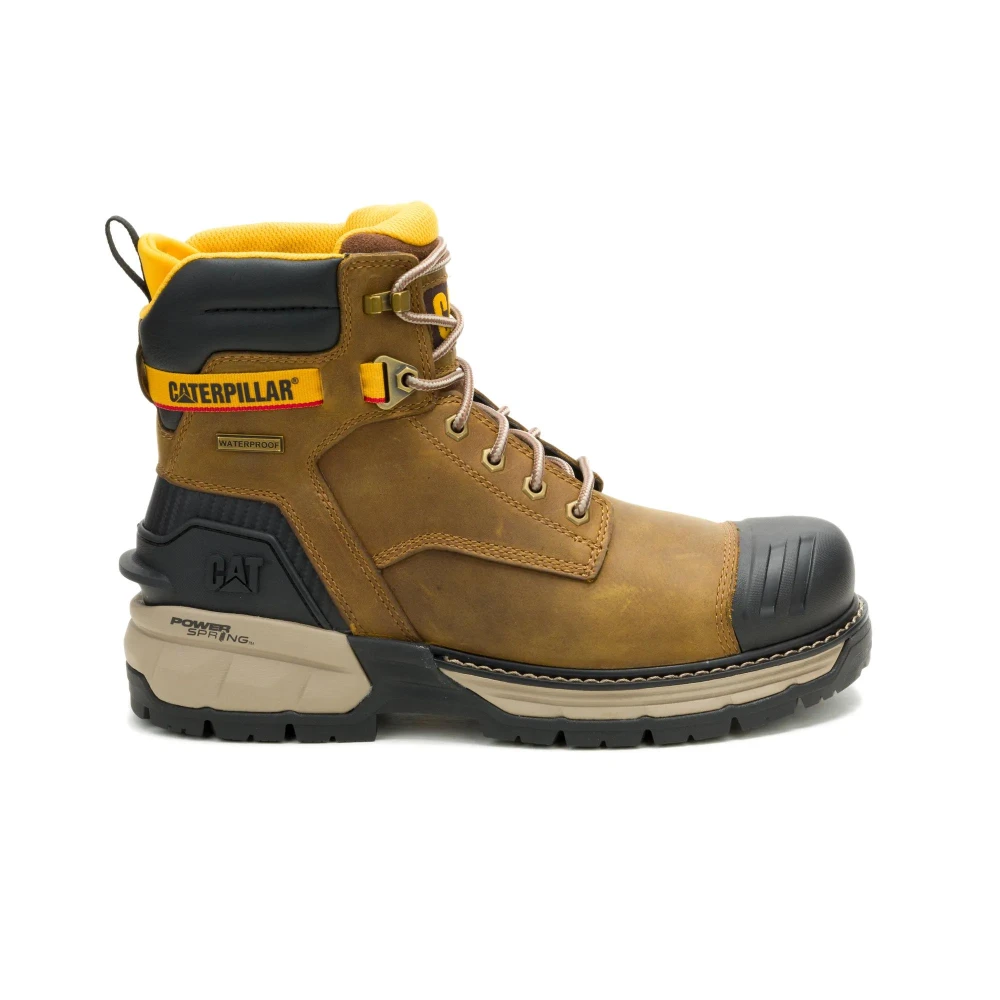 Bota Caterpillar Excavator ft Power Spring™ Technology 6" Waterproof Work Boot Masculino