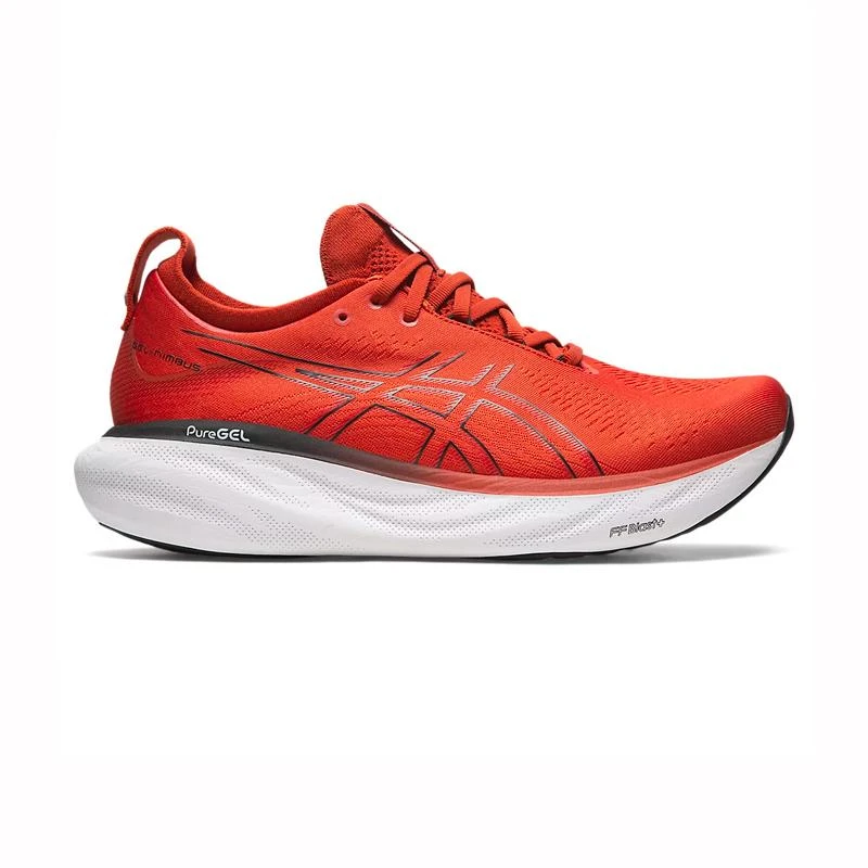 Tênis Asics Gel-Nimbus 25 Lite Masculino Vermelho/Branco