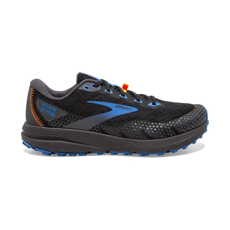 Tênis Brooks Divide 3 Masculino Preto/Azul