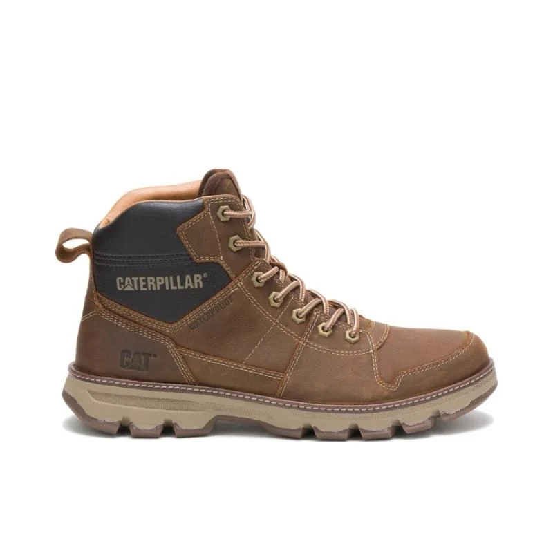 Bota Caterpillar Masculino Meridian Waterproof Marrom