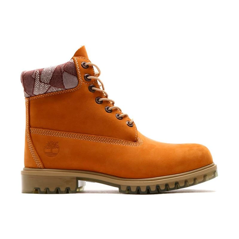 Bota Coturno Timberland Feminino 6 Inch Premium Amarelo