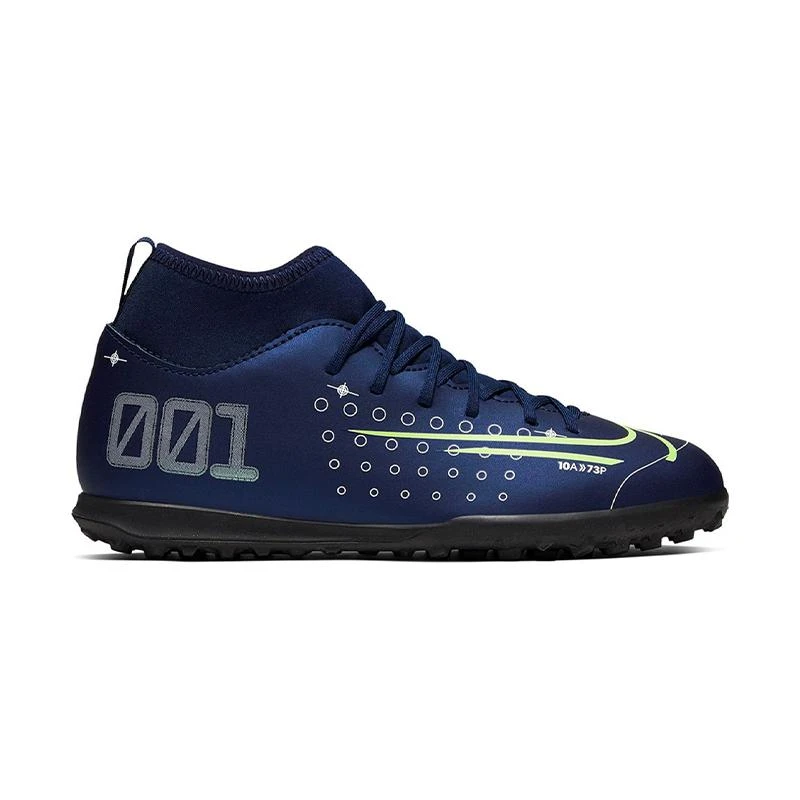  Chuteira Nike Masculina Superfly Tamanho 31 a 37 Azul Marinho