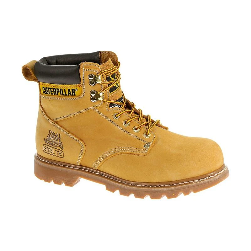 Bota Coturno Caterpillar Masculino Second Shift Colorado Amarelo