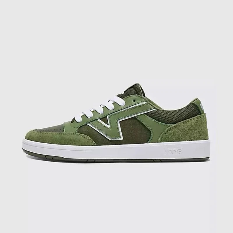 TENIS VANS CLÁSICOS VERDES LOWLAND CC CASUAL MASCULINO 