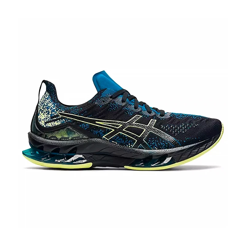 Tênis Asics Gel-Kinsei Blast Masculino Preto/Amarelo Brilhante