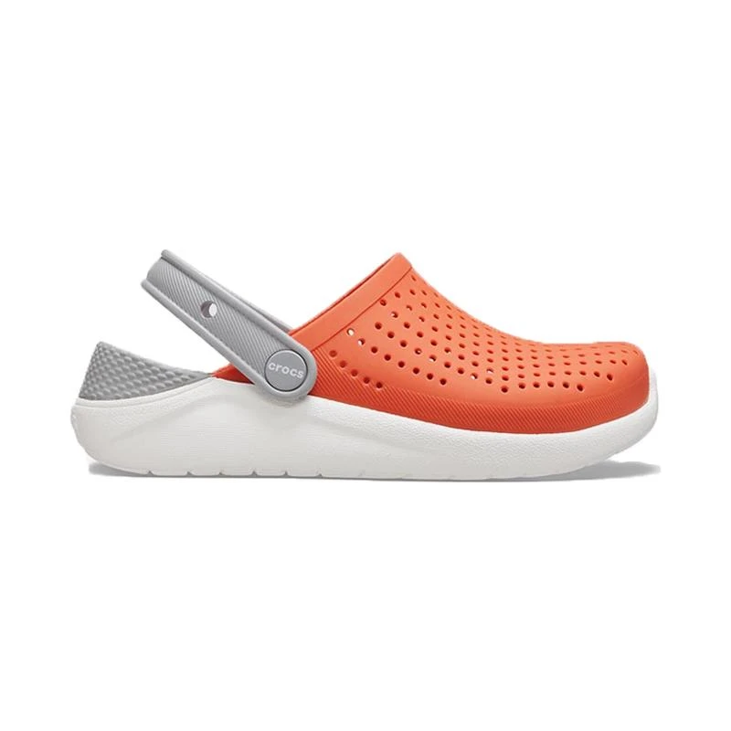 Crocs Infantil Unisex Literide Vermelho/Cinza