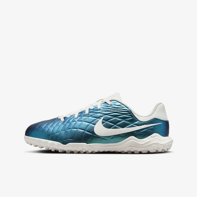 Chuteira Nike Jr. Tiempo Emerald Legend 10 Academy Society Infantil (31 al 37,5)