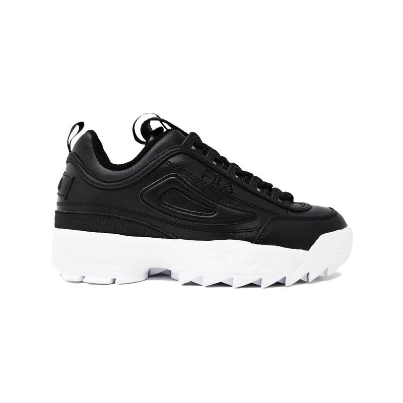 Tênis Fila Feminino Disruptor II Premium (Importado) Preto/Branco