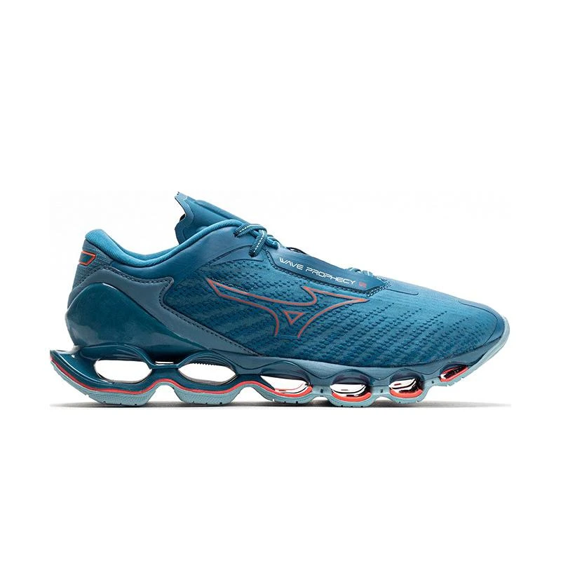 Tênis Mizuno Wave Prophecy 12 Masculino Azul Claro