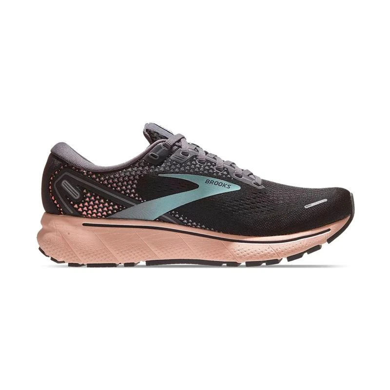 Tênis Brooks Ghost 14 Feminino Preto/Pérola