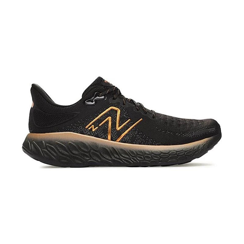  Tênis New Balance Fresh Foam X 1080v12 Masculino Preto/Dourado
