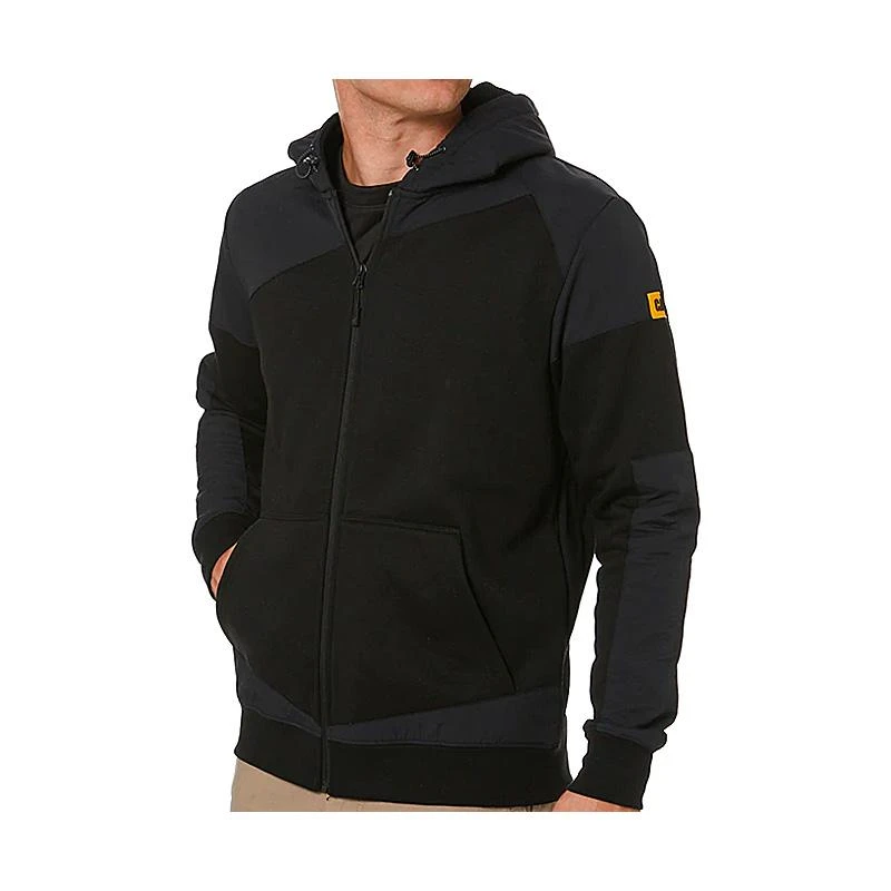 Moletom com Capuz Caterpillar Trade FZ Sweatshirt Masculino Preto