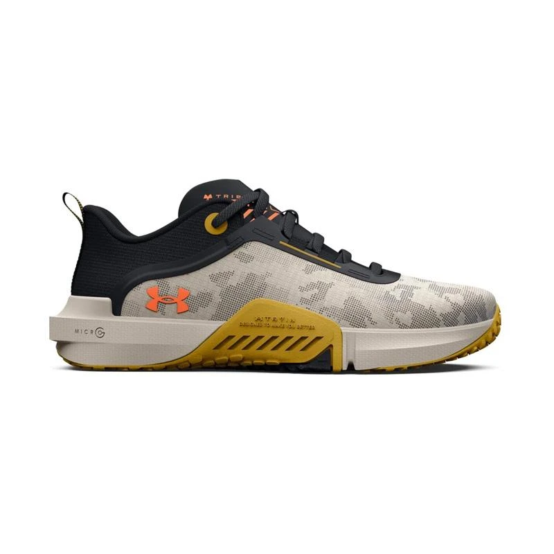 Tênis Under Armour TriBase Vital Masculino Preto/Mostarda