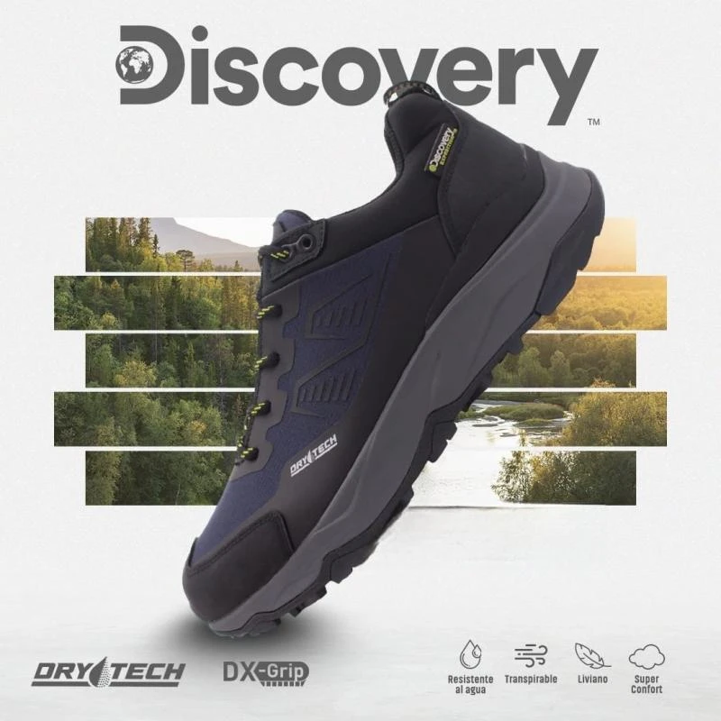 CALZADO DISCOVERY TURNER240-BE MASCULINO WATERPROOF 