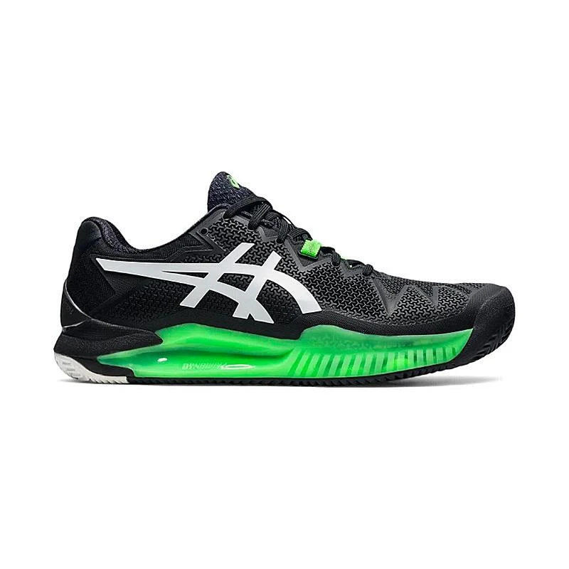 Tênis Asics Gel-Resolution 8 Clay Masculino Preto / Verde