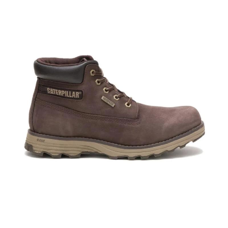 BOTA CATERPILLAR FOUNDER WATERPROOF CASUAL COLOR CAFE MASCULINO