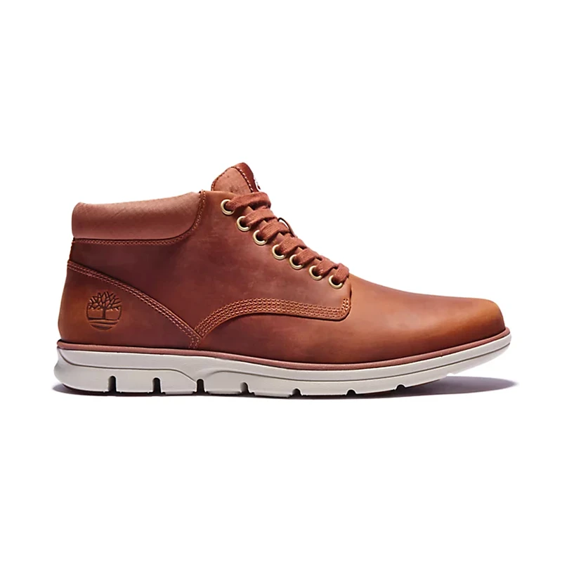  Bota Timberland Masculina Bradstreet Chukka Leather Marrom